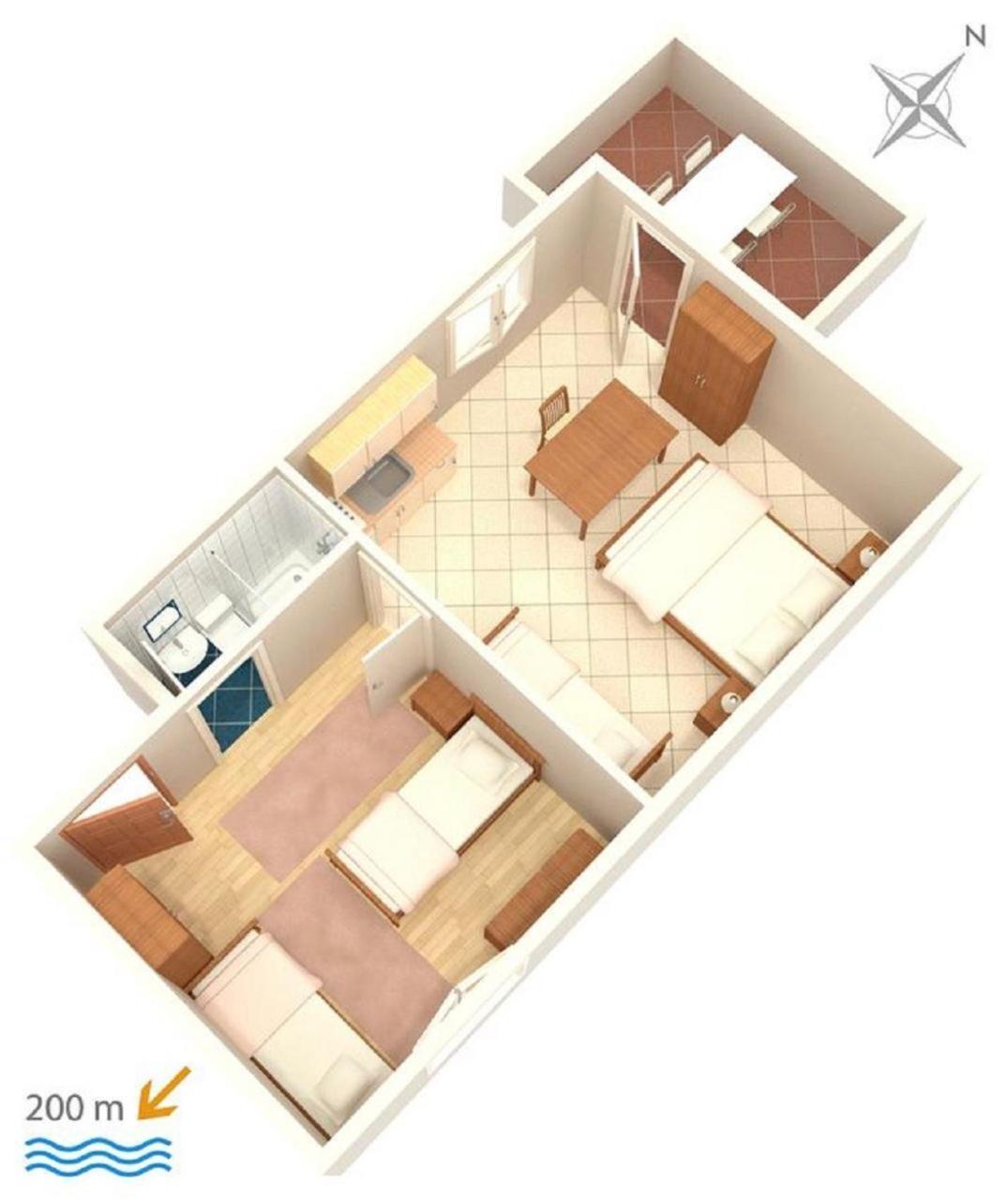 Apartments Zdravko - 150 M From Sandy Beach Duce Exterior photo